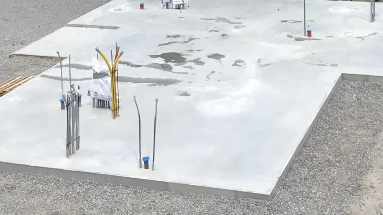 Cementplatta på mark